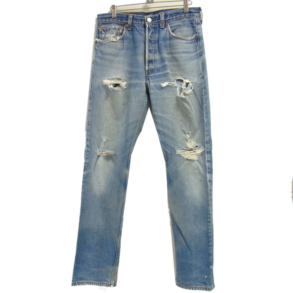 90s USA製☆米国製 LEVIS リーバイス 501-0000 デニムパンツ ジーンズ リアルダメージ メンズ ボトムス 97年製 刻印653 ボロ BORO 90s USA製☆米国製 LEVIS リーバイス 501-0000 デニムパンツ ジーンズ