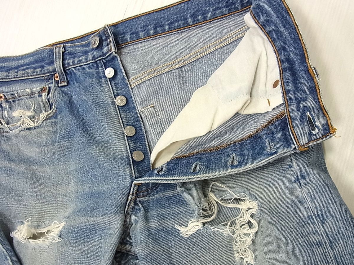 90s USA製☆米国製 LEVIS リーバイス 501-0000 デニムパンツ ジーンズ