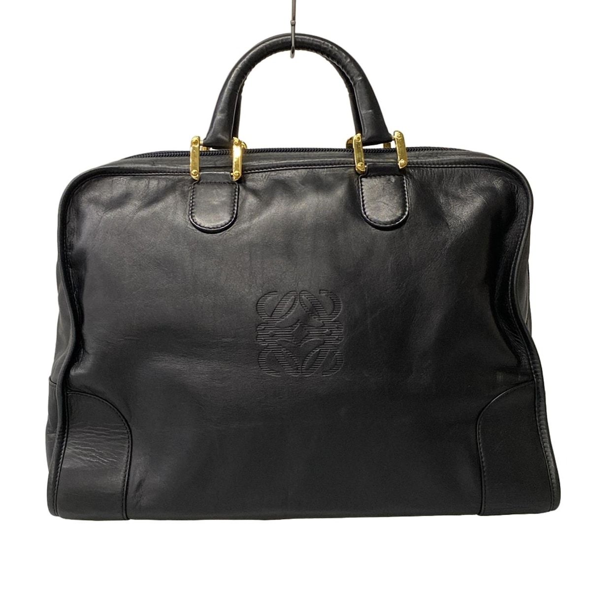 LOEWE(ロエベ) ハンドバッグ アマソナ 黒 レザー 36,920円