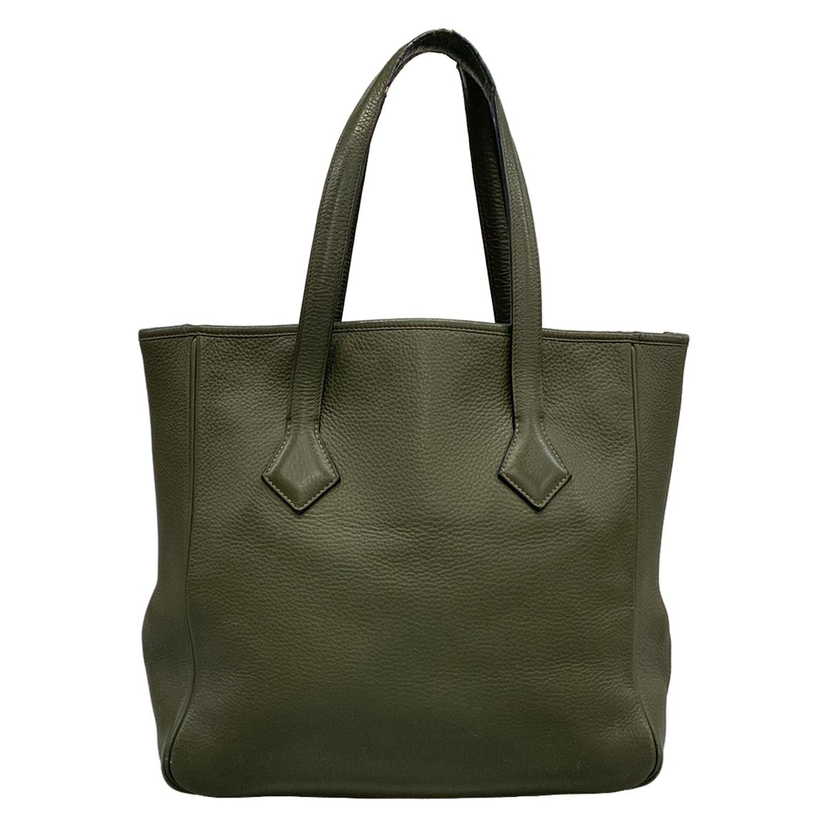 HERMES(エルメス) トートバッグ ヴィクトリアカバス32 カーキ