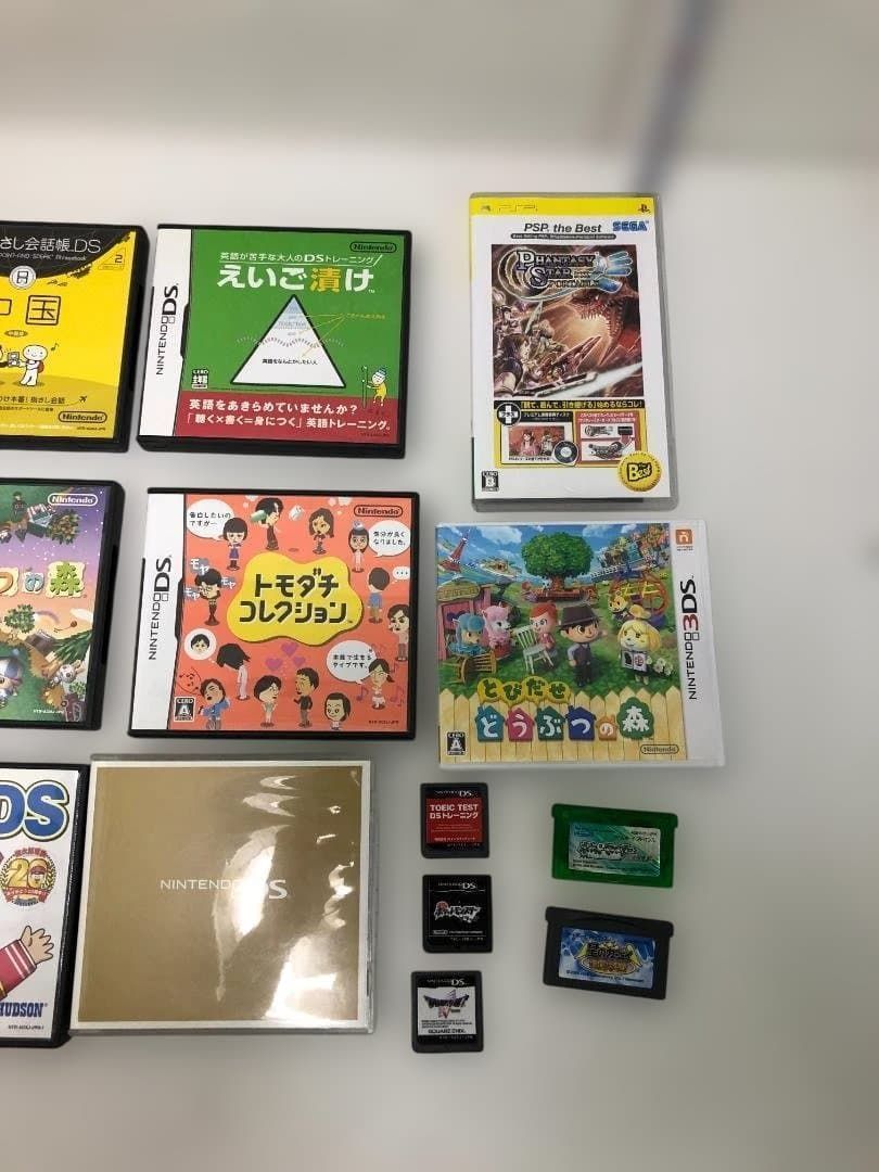 Nintendo DS 3DS GBA PSP ソフト大量まとめ売り ポケモン ダイヤモンド 