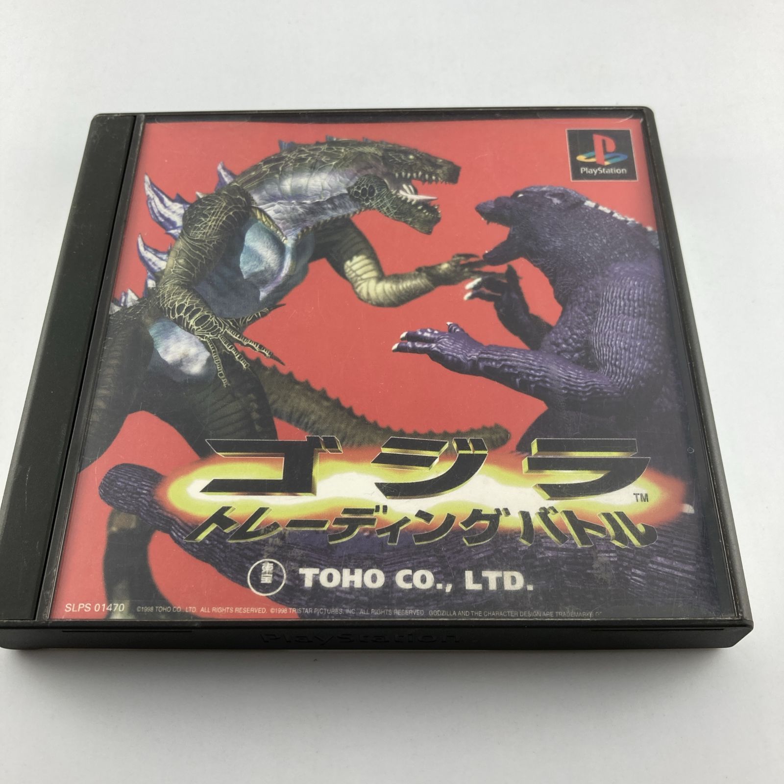 PSソフト ゴジラト レーディングバトル 1998/12/03 SLPS-01470 4988104016911