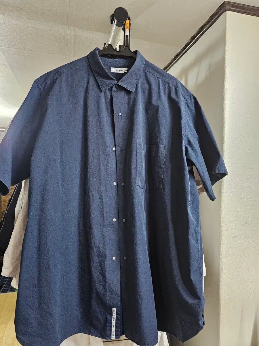 nanamica WIND AND WISH シャツ 半袖 XL