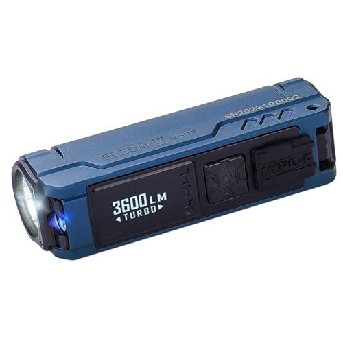 IMALENT (イマレント) BL50 懐中電灯 高輝度 3600ルーメン 照射距離428メートル + UVライト 強力 LED Type-C充電式 OLEDディスプレイ フラッシュライト タクティカルライト 紫外線 軽量 サーチ トーチ c30d9ff6