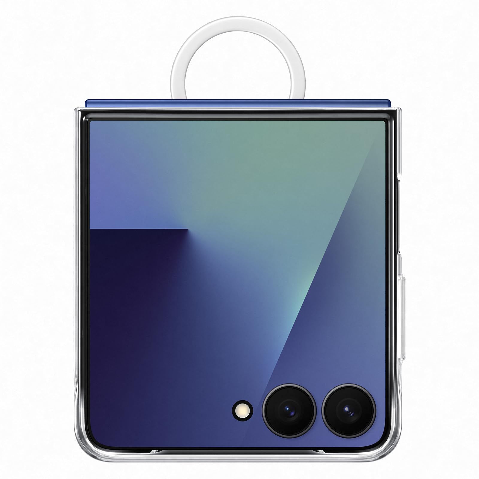 Samsung Galaxy Z Flip7 Clear Case｜クリア｜スマホケース｜Samsung純正 国内正規品｜EF-AF766CTEGJP