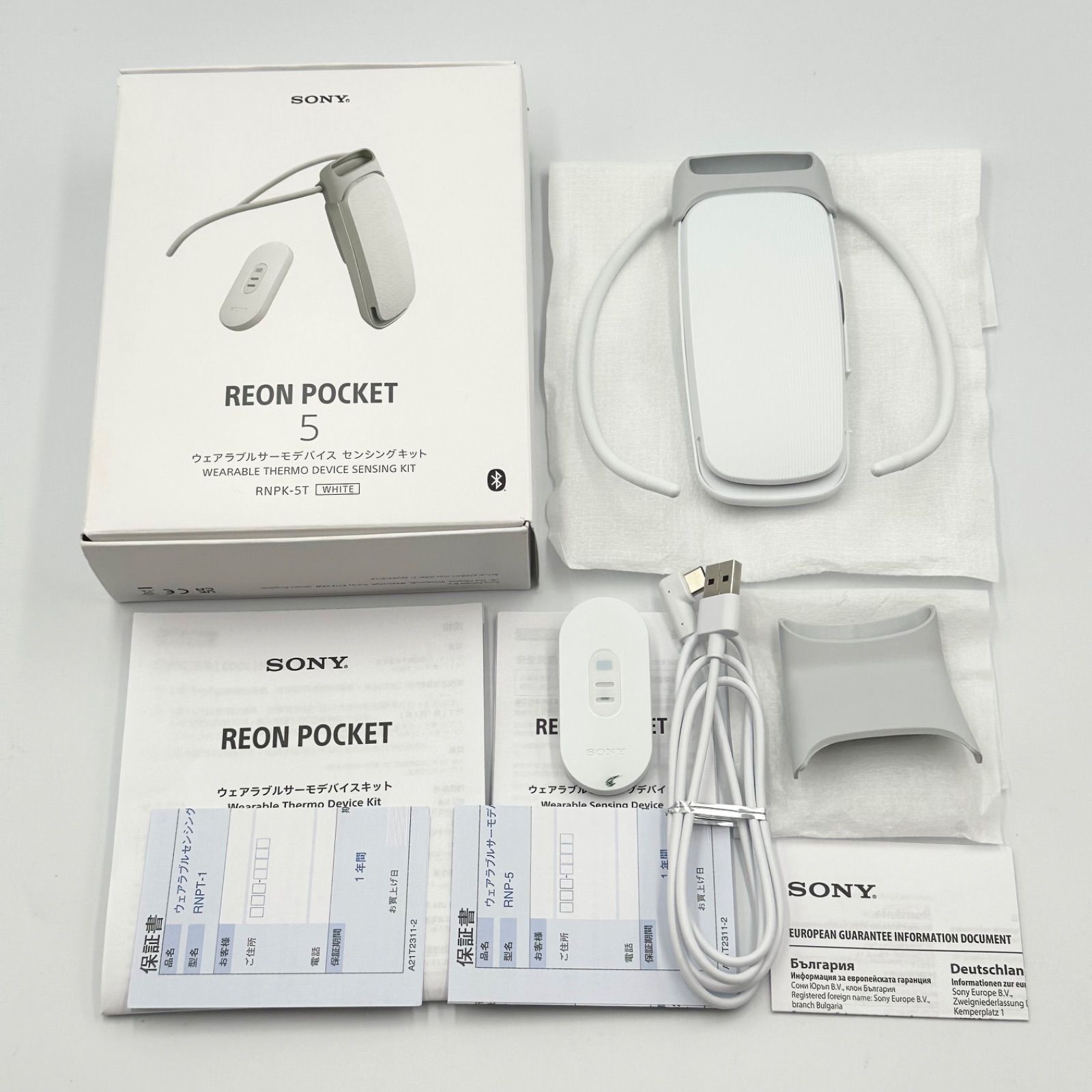 SONY REON POCKET 5 センシングキット RNPK-5T 【24時間以内発送・美品 