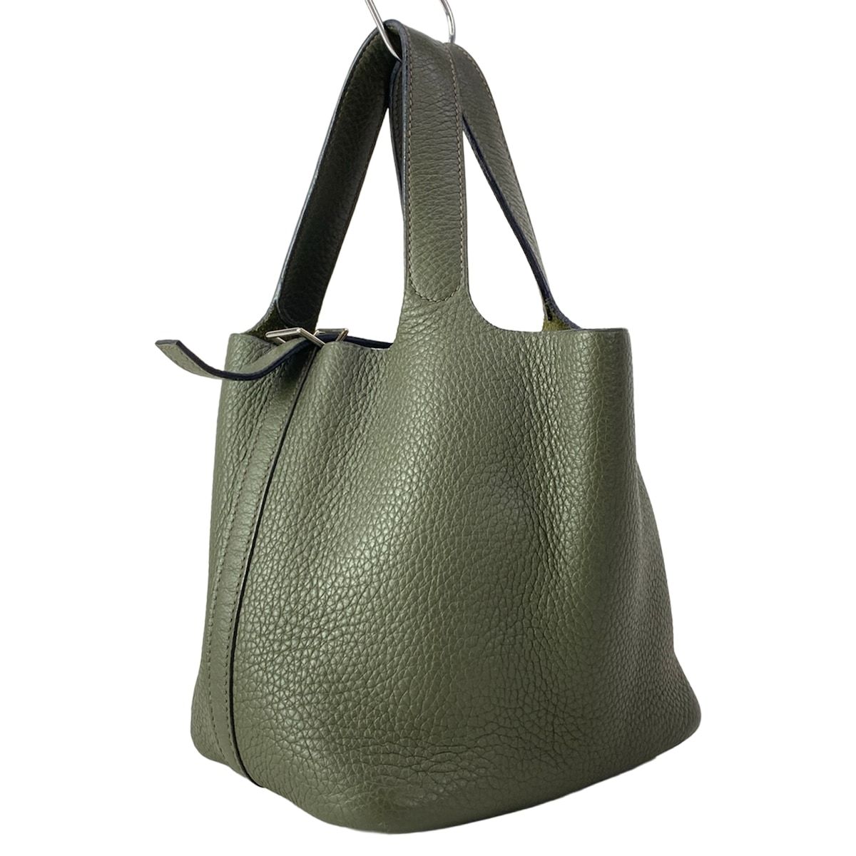 HERMES(エルメス) ハンドバッグ ピコタンPM カーキ
