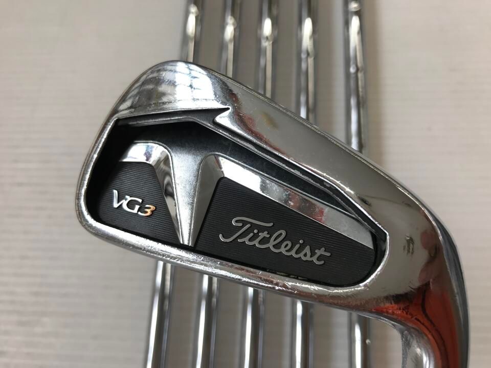タイトリスト　VG3　ダイナミックゴールド　S200フレックス　アイアンセット　中古　ゴルフドゥ！深谷店【最短即日発送】
