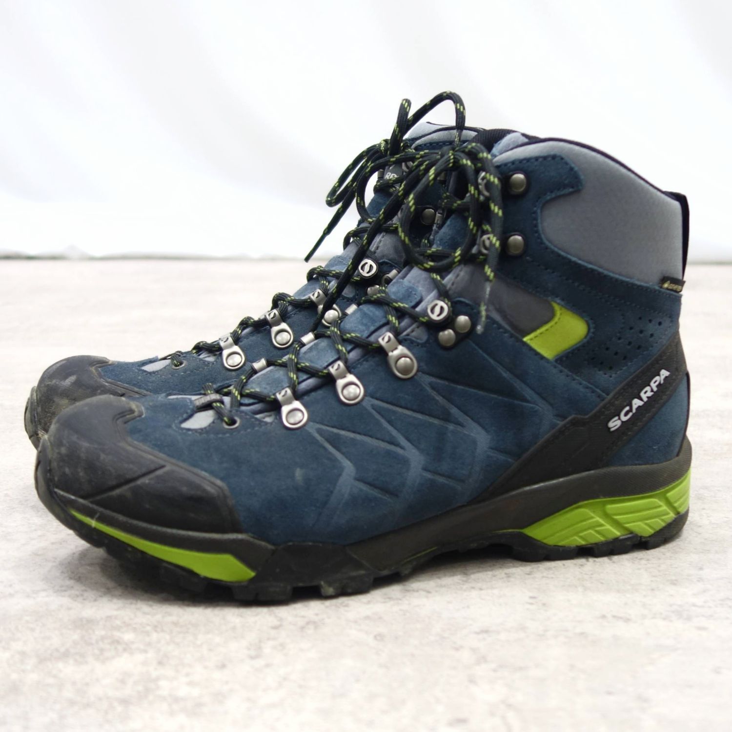 美品 スカルパ SCARPA ZG TREK GTX 3シーズン向け トレッキン