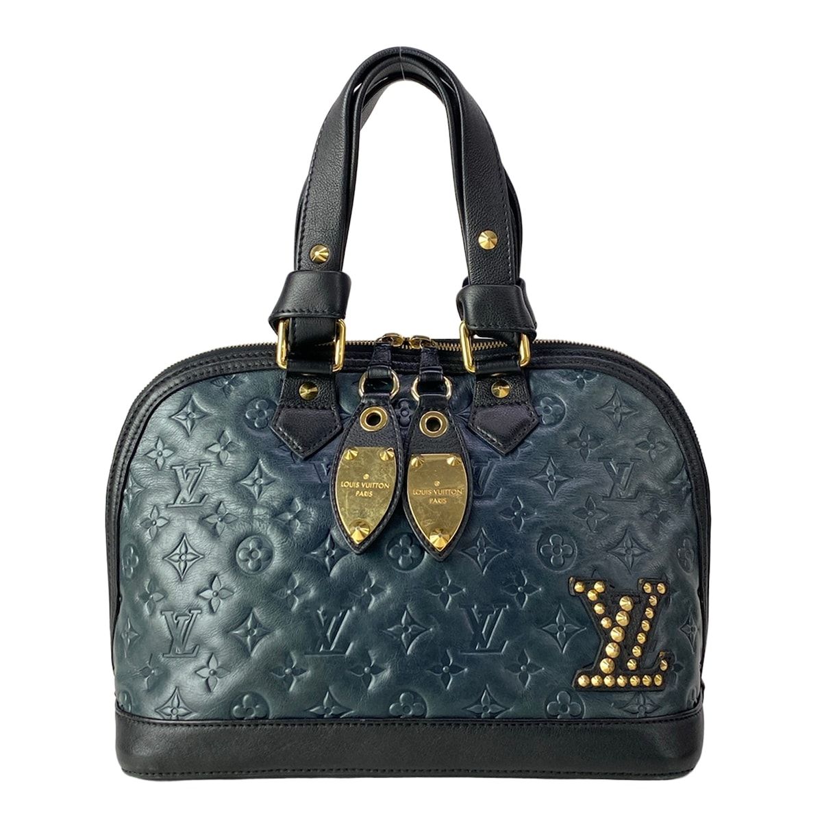 LOUIS VUITTON(ルイヴィトン) ハンドバッグ コレクションライン モノグラムドゥブルジュネオアルマ M40286 ノワール レザー