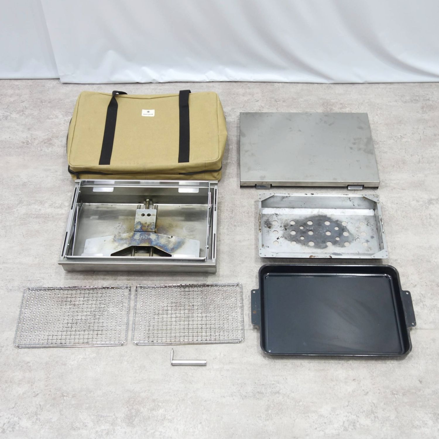 スノーピーク snowpeak リフトアップBBQ BOX CK-160 グリル - メルカリ