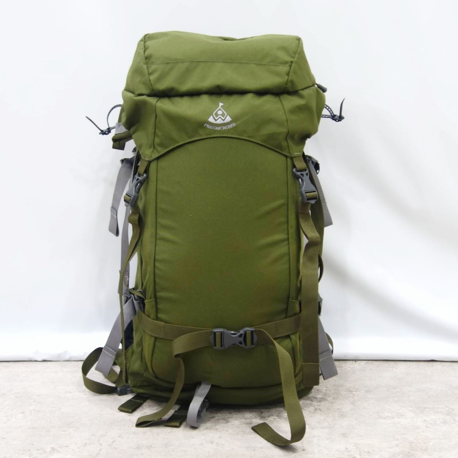 美品 プラスワンワークス PLUS ONE WORKS バックカントリー バック