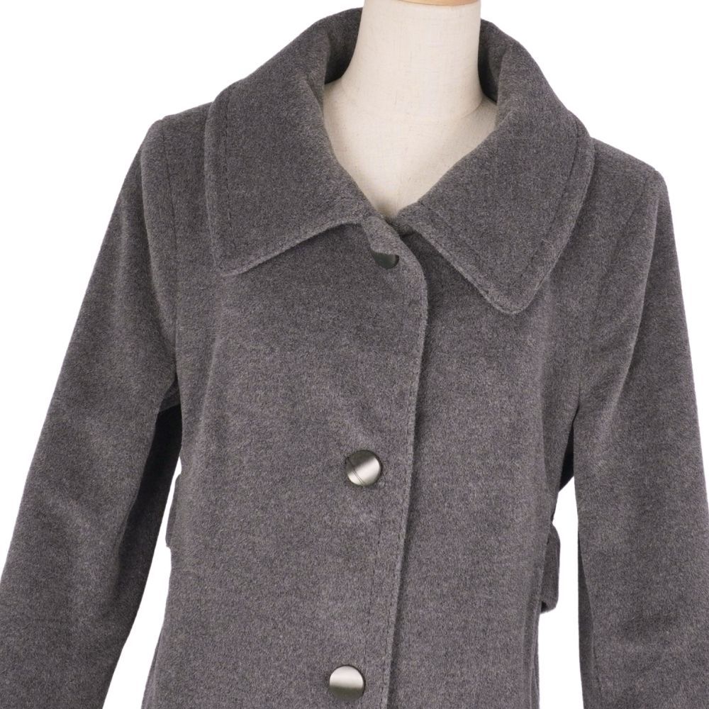 美品 マックスマーラ Max Mara コート ロングコート ウール アンゴラ
