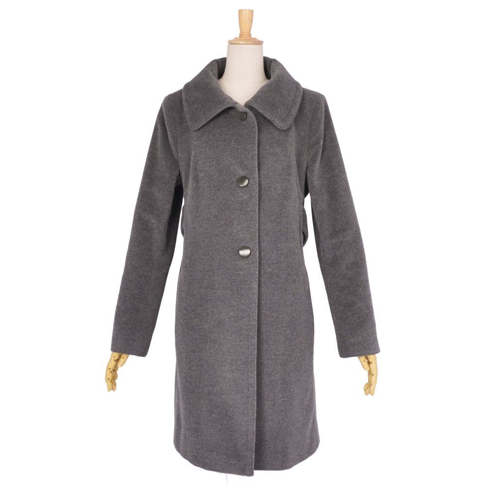 美品 マックスマーラ Max Mara コート ロングコート ウール アンゴラ