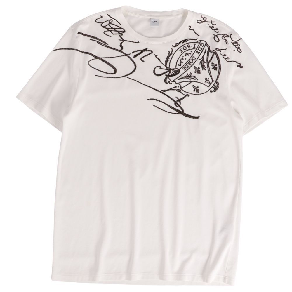 美品 ベルルッティ BERLUTI Tシャツ カットソー ショートスリーブ 半袖