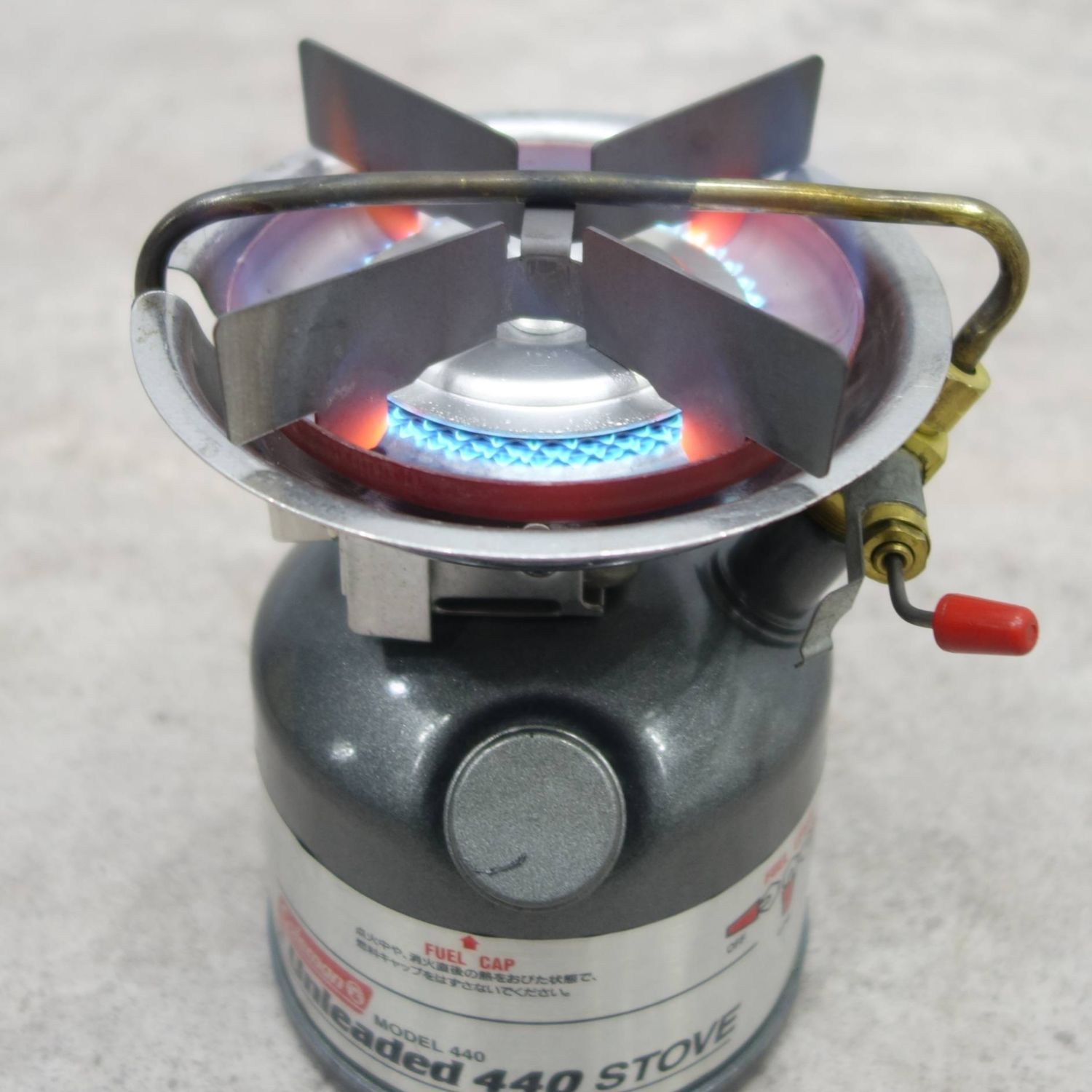 コールマンコンパクトストーブ440 良品　エコメルカリ 整備済み コールマン Coleman Unleaded 440 STOVE アン - メルカリ