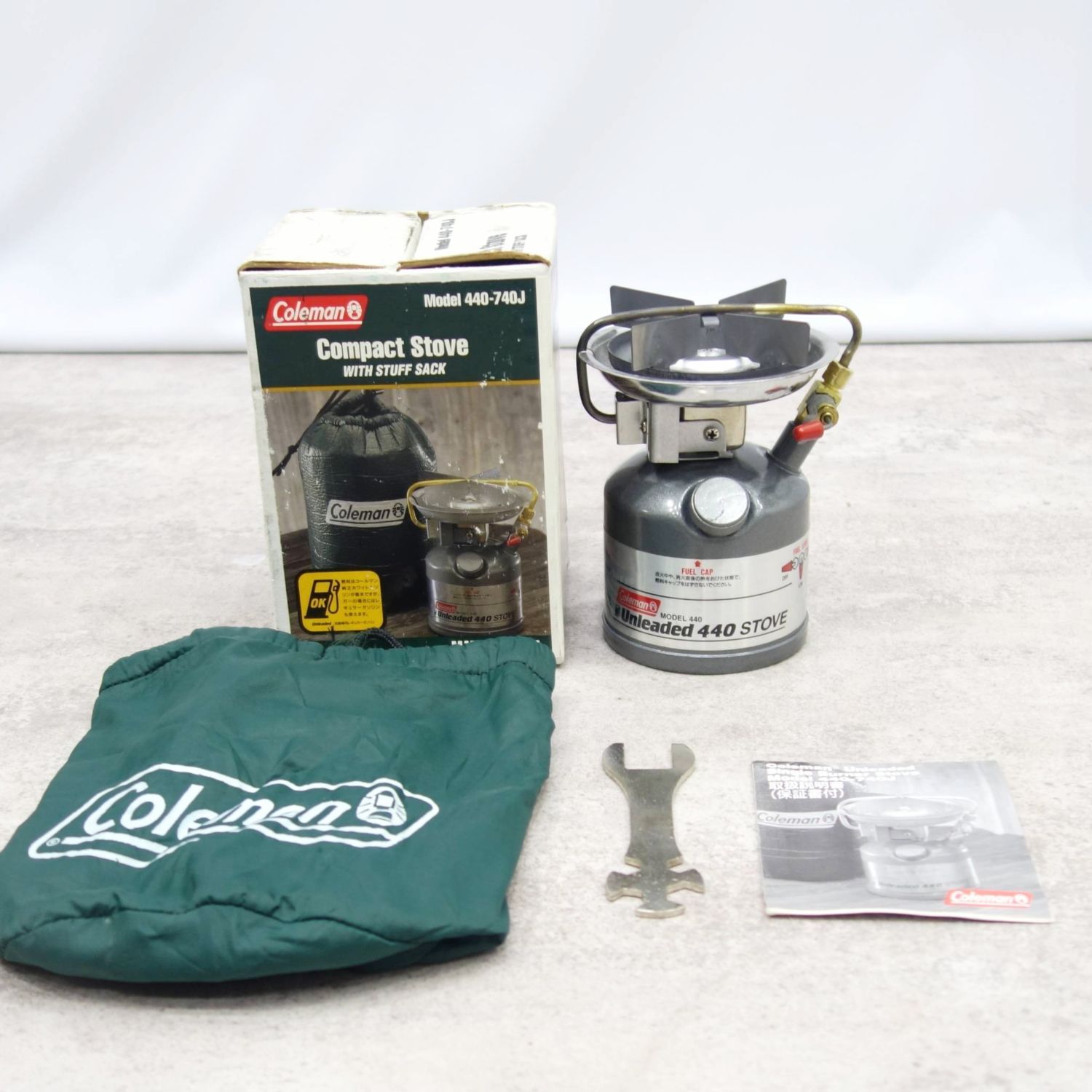 コールマンコンパクトストーブ440 良品　エコメルカリ 整備済み コールマン Coleman Unleaded 440 STOVE アン - メルカリ