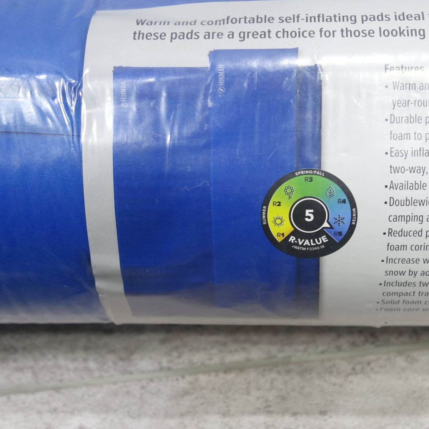 未使用 ビッグアグネス BIG AGNES ヒンマンワイドロング R値 5 エア