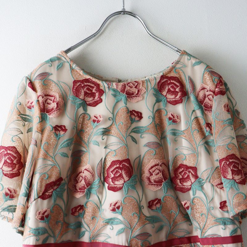 定価36,300円 ローズティアラ ジュエル ワンピース 42 フィッシュテール 大きいサイズ ローズティアラ ジュエル Rose Tiara JEWEL ローズ
