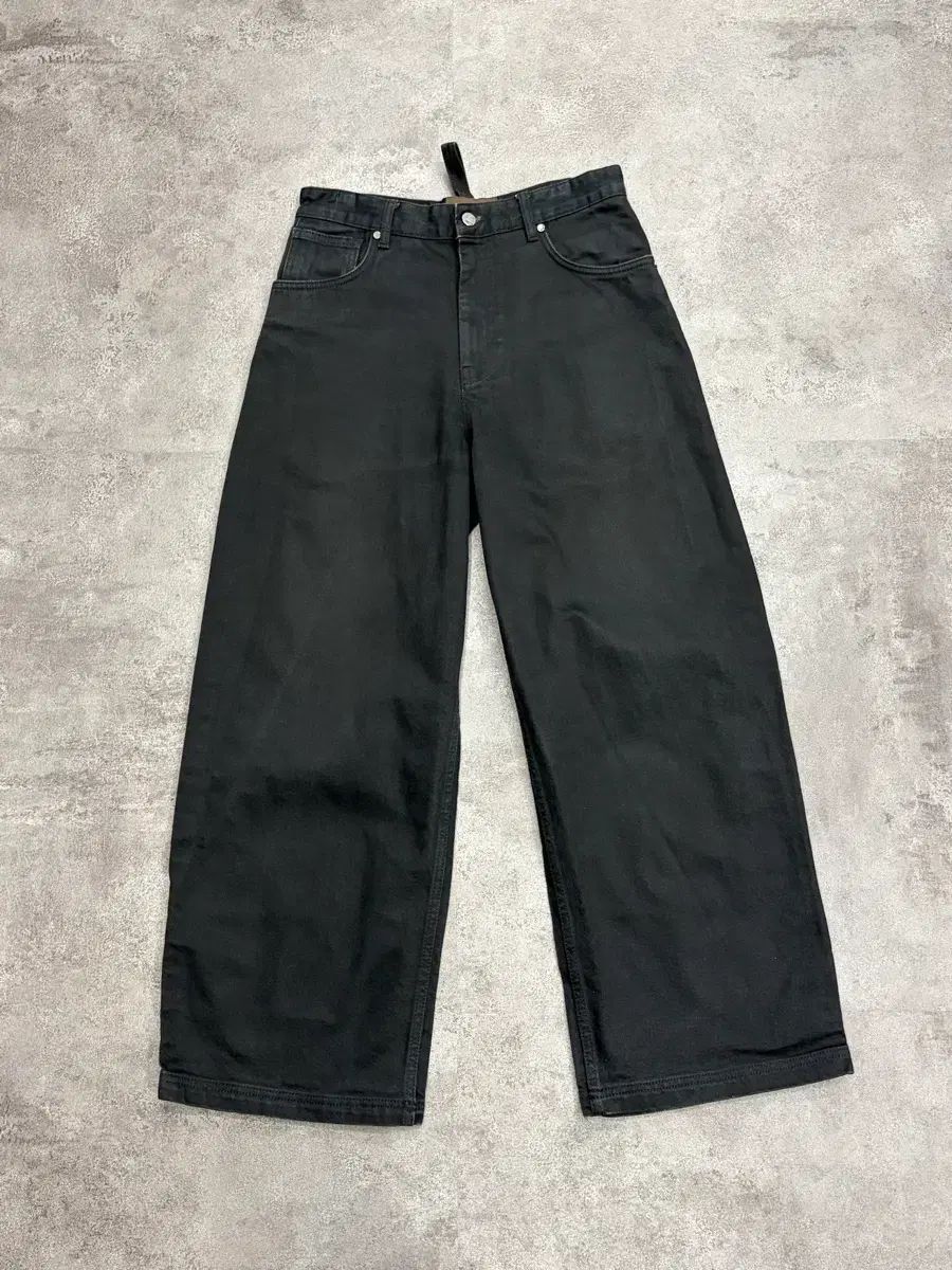 ZARA x Studio Nicholson ワイド ブラック デニム パンツ