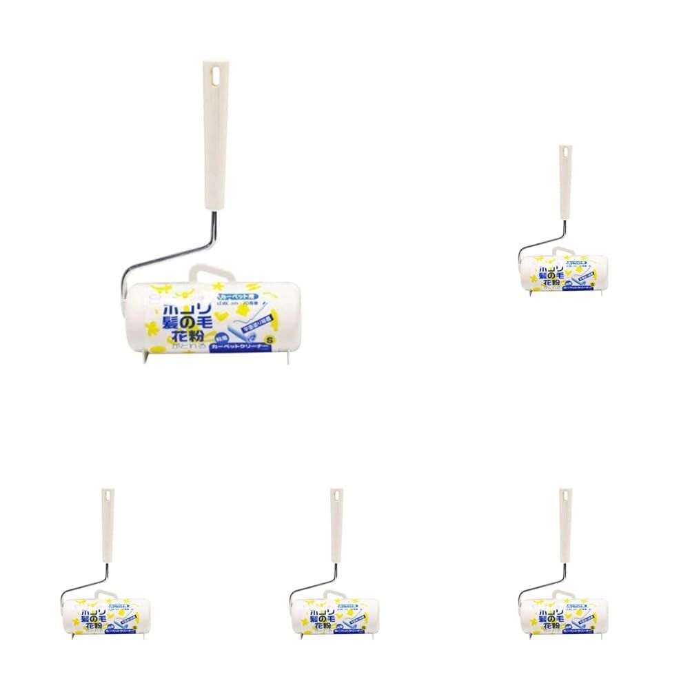 新品 ニトムズ 粘着カーペットクリーナー 平面塗り S C0320 (× 5)