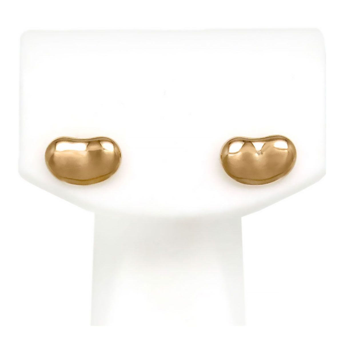 ティファニー ビーン ピアス Au750 (K18PG) レディース TIFFANY&Co.【中古】 【ジュエリー】