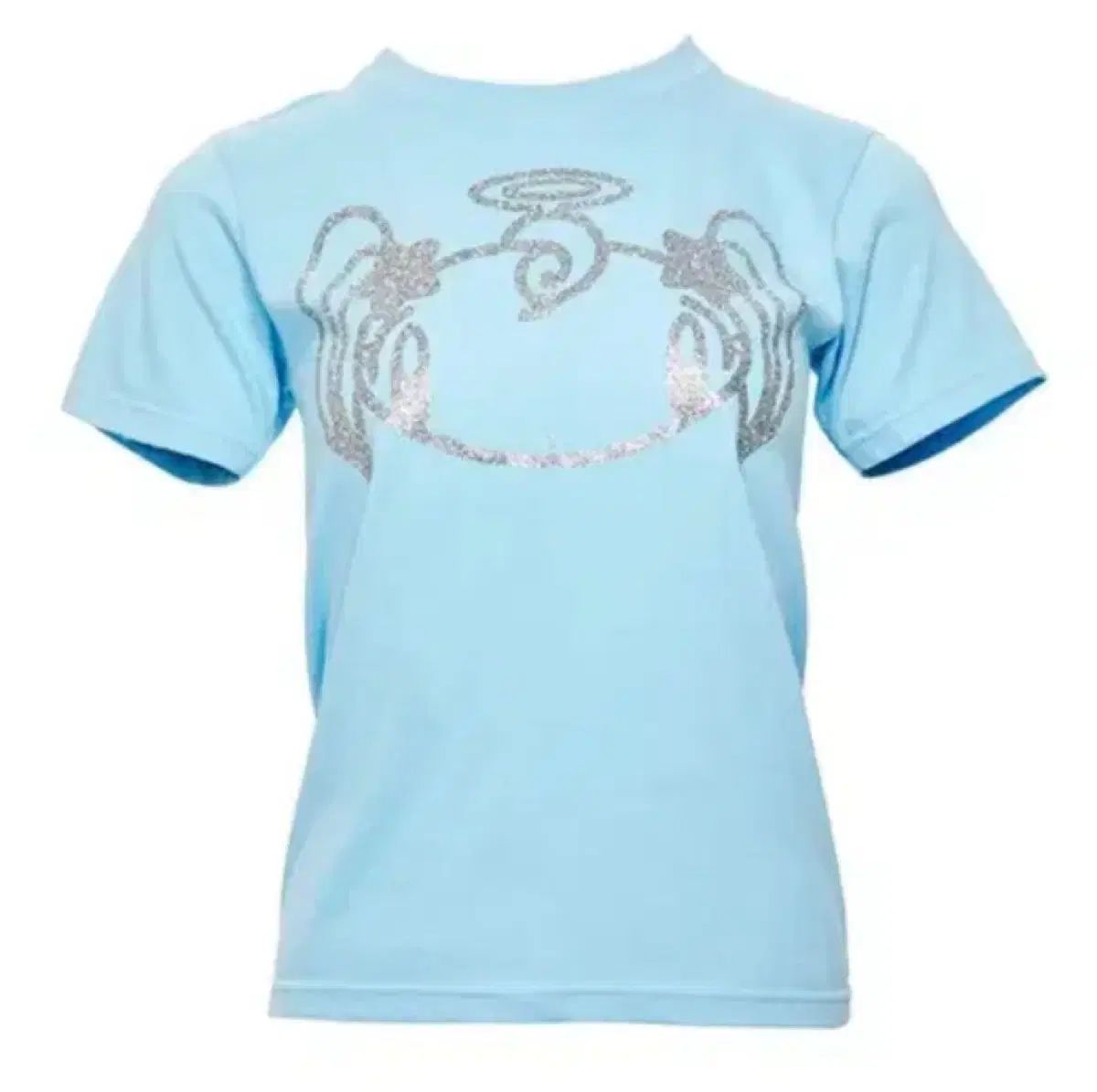 シャロムクラブ 퓨로 夜 半袖 Tシャツ スカイ