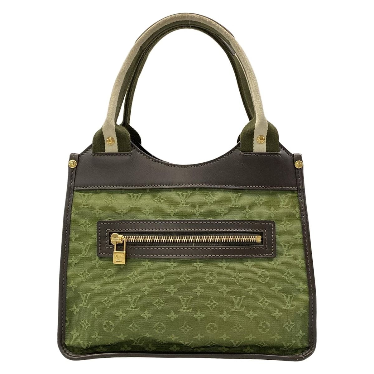 LOUIS VUITTON(ルイヴィトン) ハンドバッグ モノグラムミニ サック・キャトリーン M92327 TSTカーキ