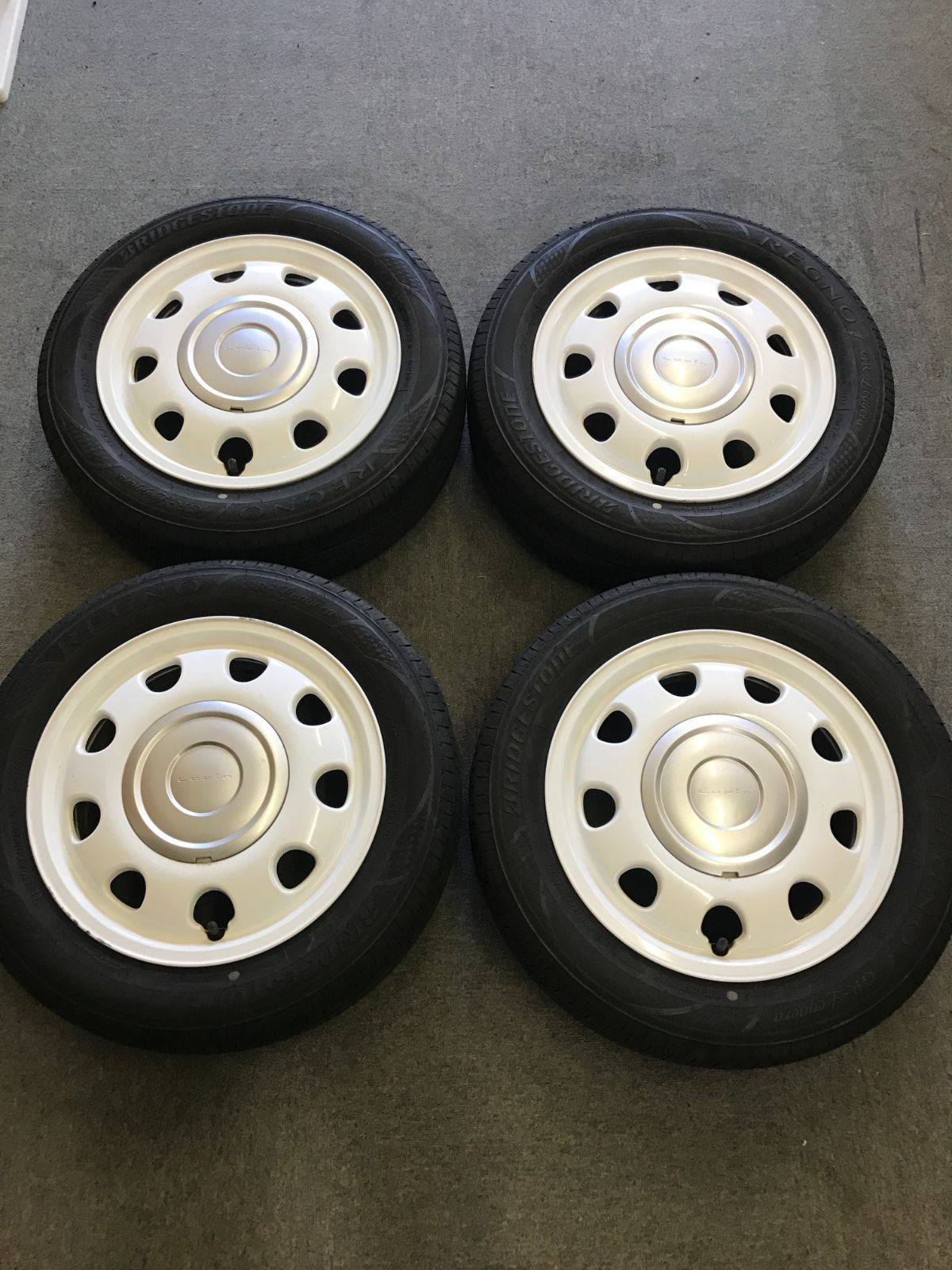 スズキ】 ラパンショコラ 純正ホイール 155/65R14 14インチアルミ スズキ】 ラパンショコラ 純正ホイール 155/65R14 14インチアルミ