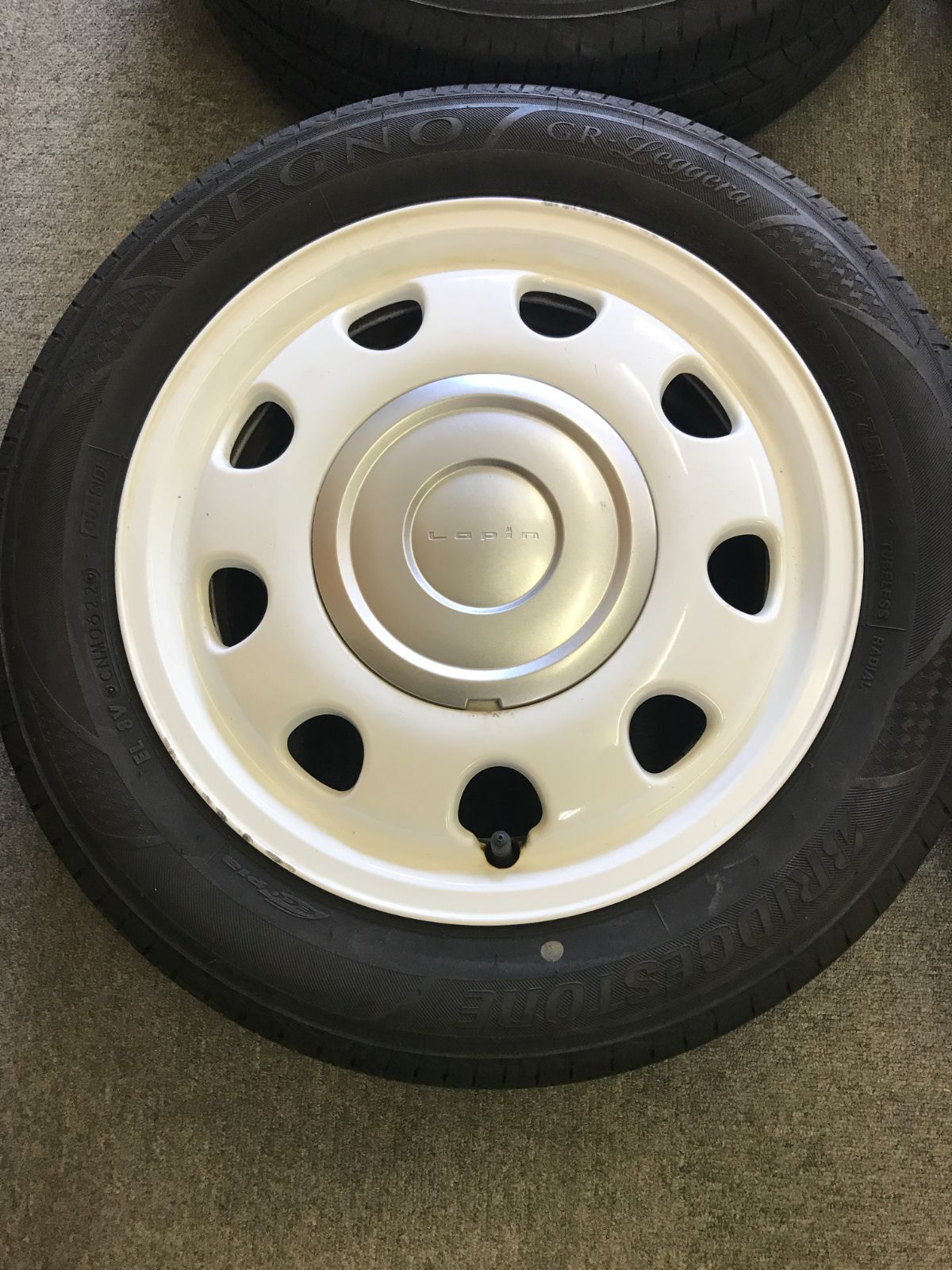 スズキ】 ラパンショコラ 純正ホイール 155/65R14 14インチアルミ