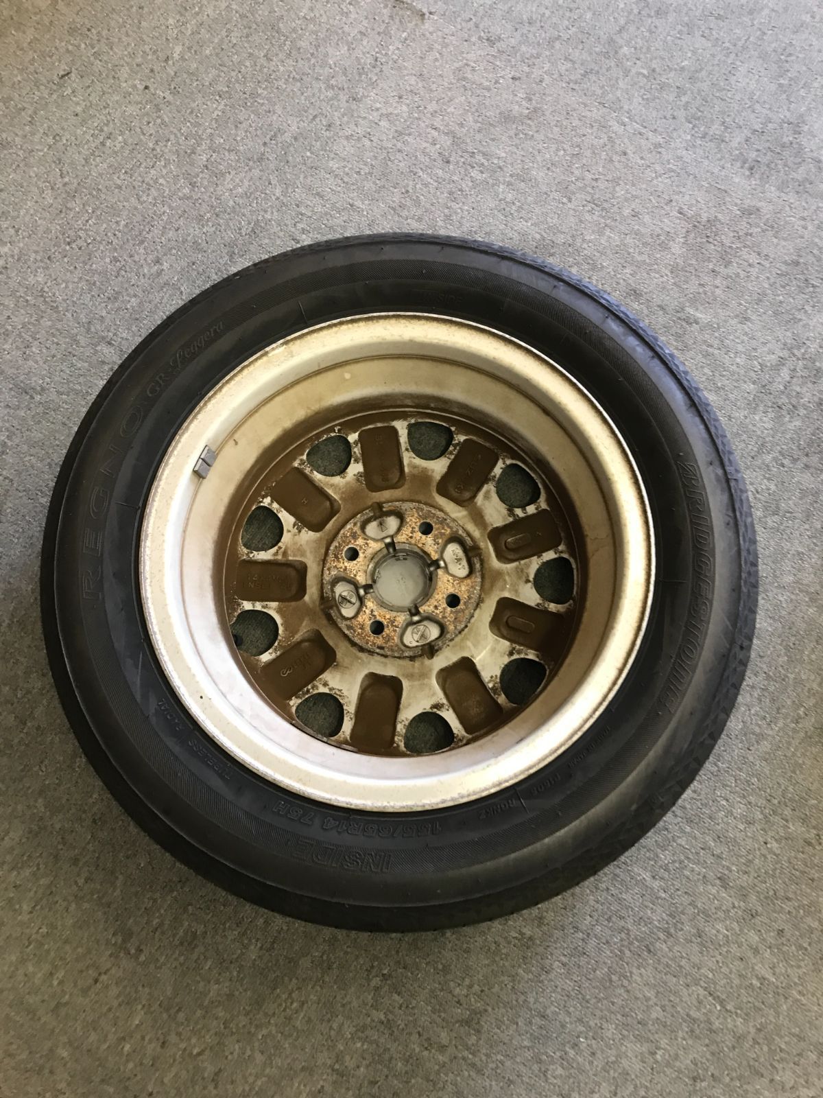 スズキ】 ラパンショコラ 純正ホイール 155/65R14 14インチアルミ