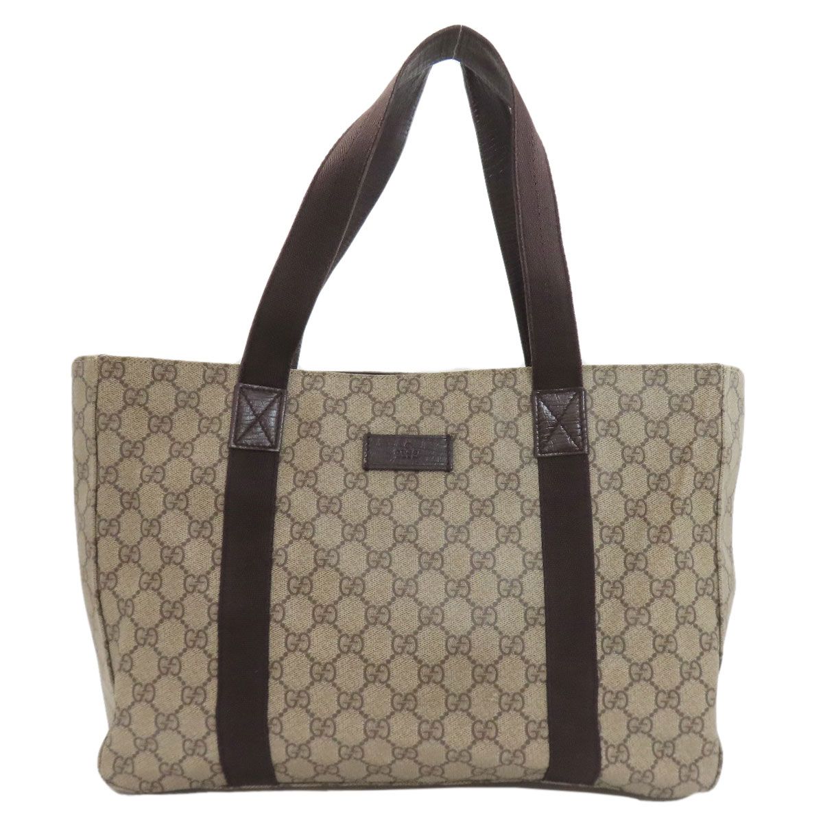 GUCCI グッチ GGスプリーム レザー PVC トートバッグ 141624 GUCCI グッチ 141624 GGスプリーム トートバッグ PVC レディース [中古
