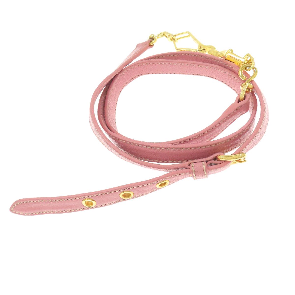 MIUMIU ミュウミュウ 2WAY ハンドバッグ レザー レディース [中古