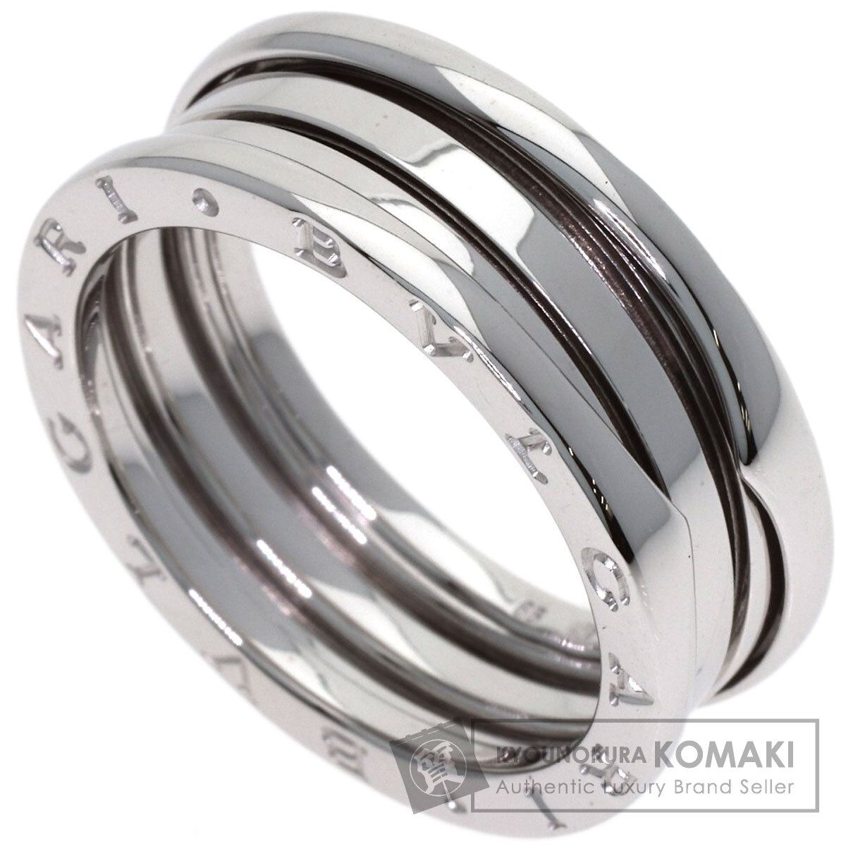 BVLGARI ブルガリ B-zero1 ビーゼロワン 3バンド #65 リング・指輪 K18WG レディース [中古]