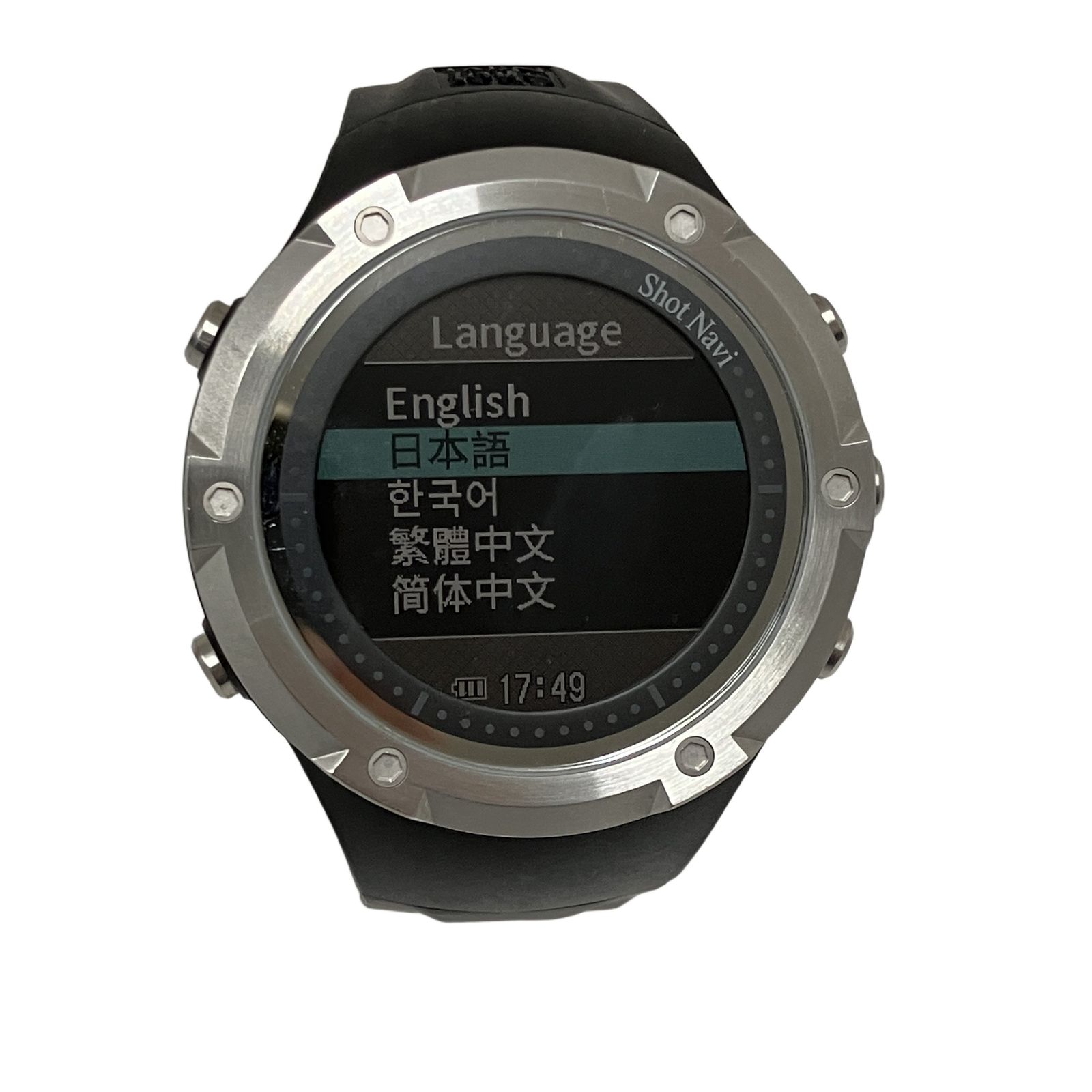 ShotNavi Evolve SE ブラック 腕時計型 GPSナビ 中古 O11359105
