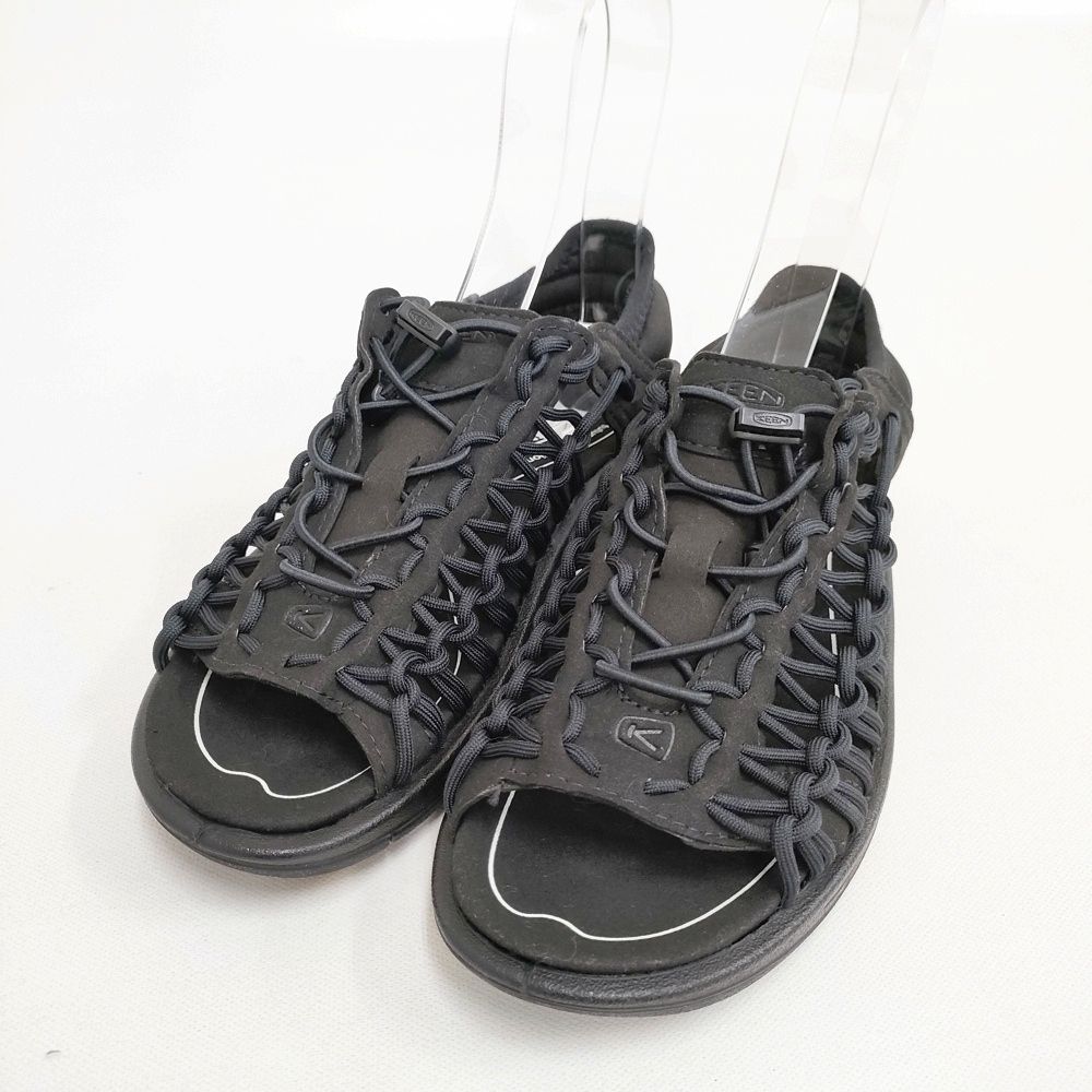 KEEN ユニーク ツー オーティー 24cm 定価15400円 サンダル クロ レディース キーン【中古】6-0611S◎