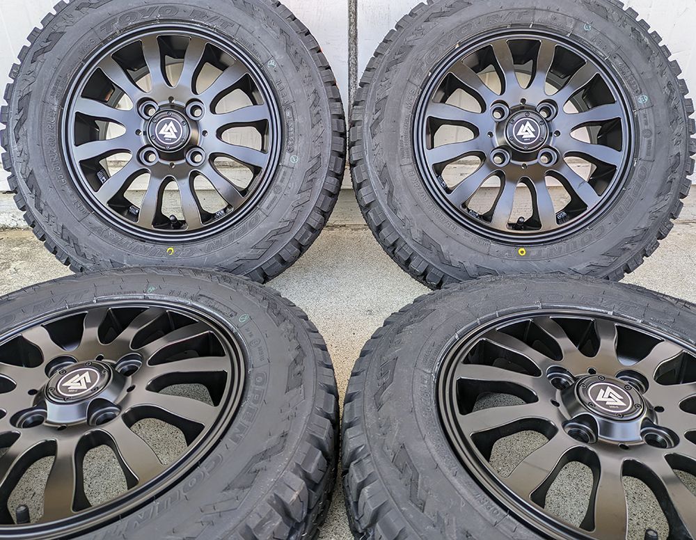 N-VAN アクティ ハイゼット アトレー クリッパー キャリィ スーパーキャリィ 12インチ トーヨー オープンカントリーRT 145/80R12 80/78N