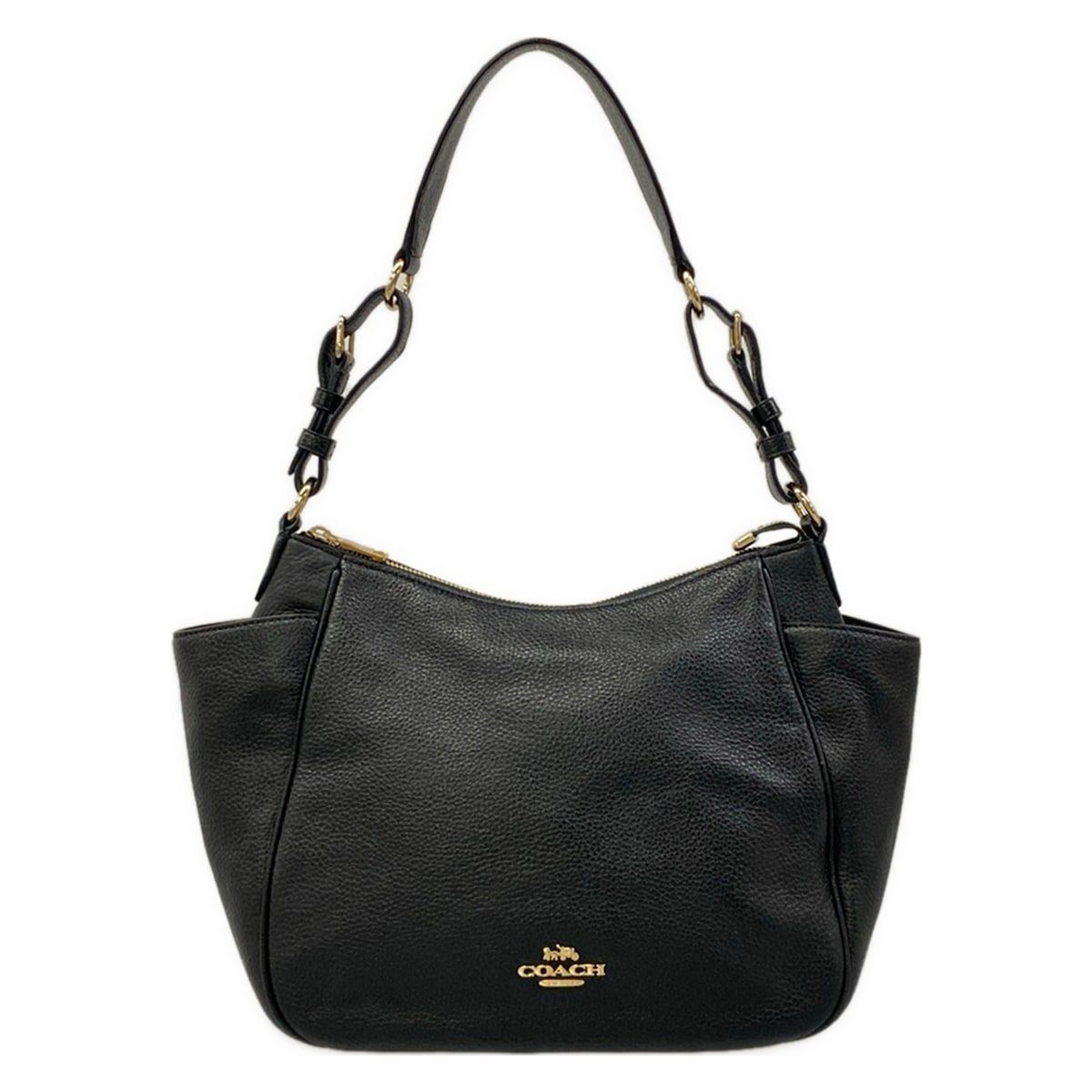 COACH(コーチ) ショルダーバッグ ローリー ショルダーバッグ C2853 黒 レザー