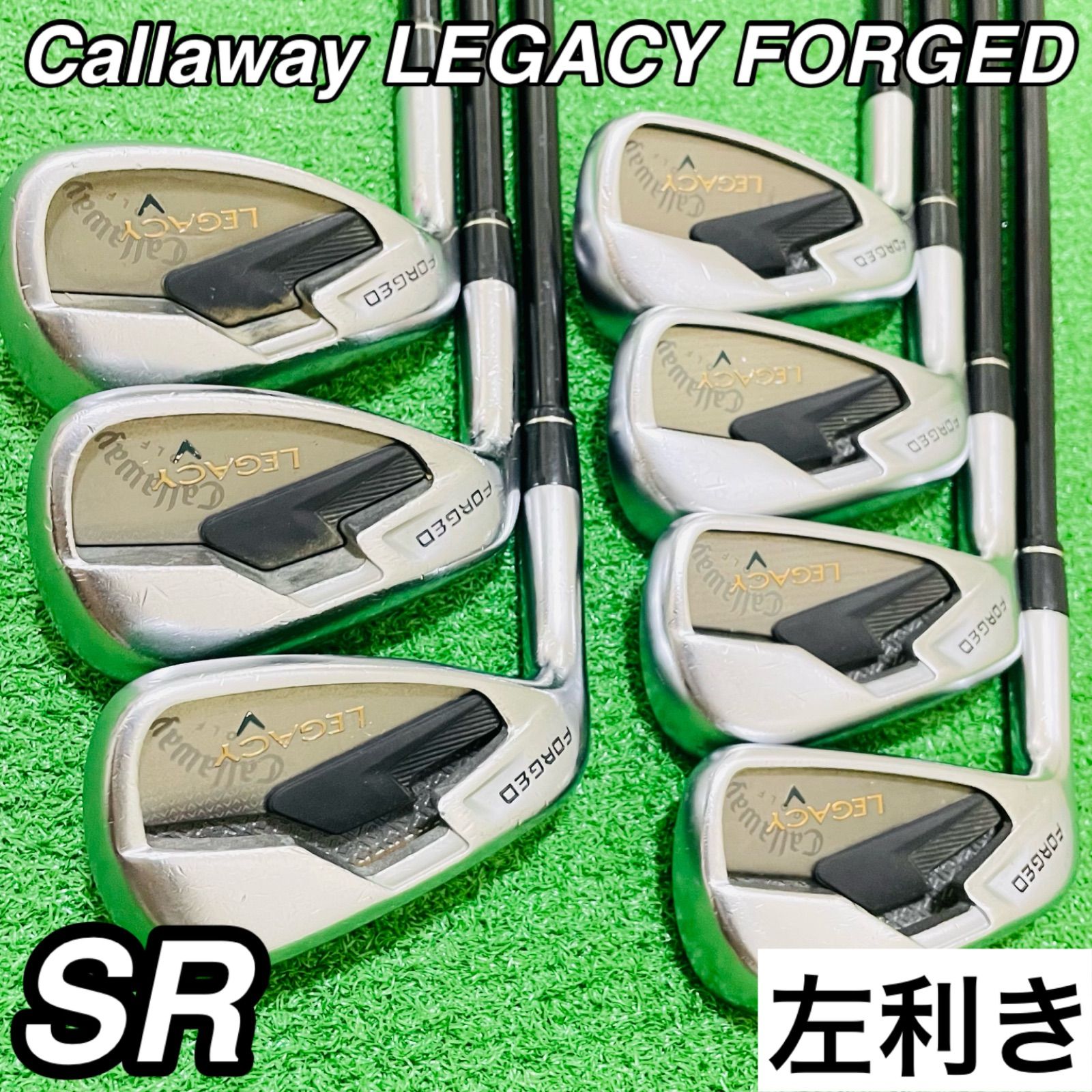 234 Callaway LEGACY キャロウェイ レガシー レフティ 左利き アイアン7本セット フレックスSR 5.6.7.8.9.P.A 送料無料 匿名配送 25,199円
