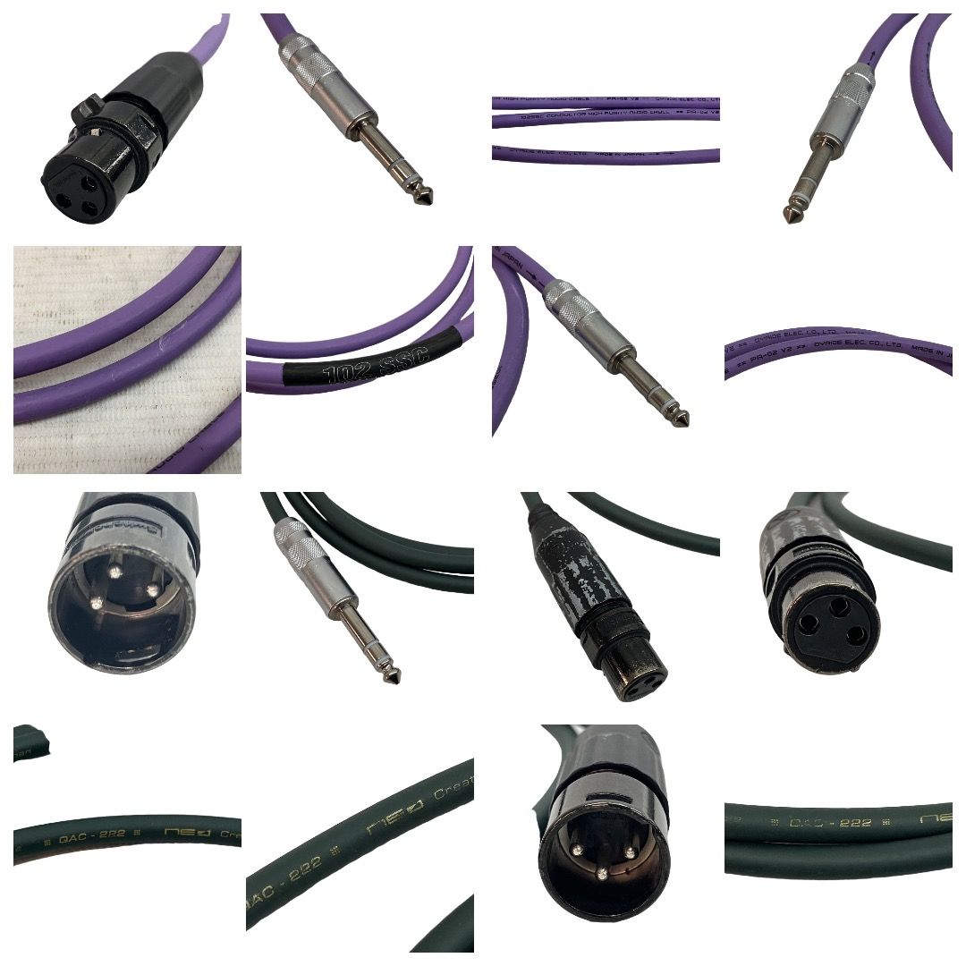 OYAIDE QAC-222 TRS XLRケーブル 2m 2本セット OYAIDE QAC-222【 0.5m |