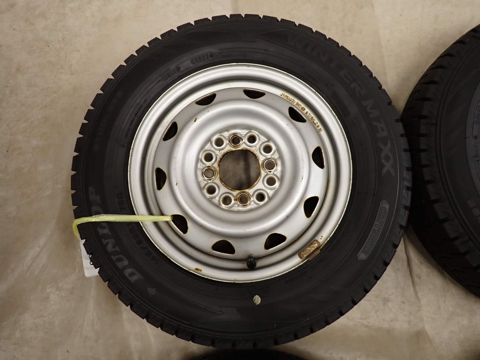 冬4本SET 会社宛 送料無料 145/80R13×4J 75Q ダンロップ WINTER MAXX
