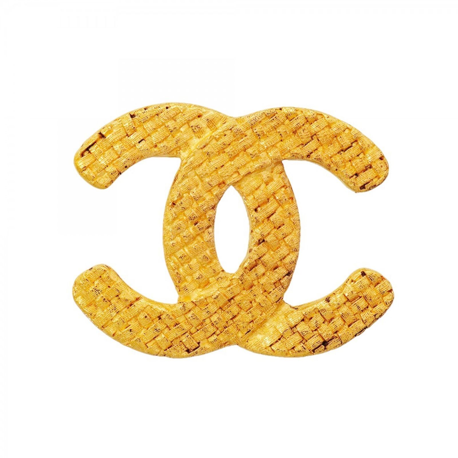 シャネル(Chanel) シャネル ブローチ ココマーク GPメッキ ゴールドレディース