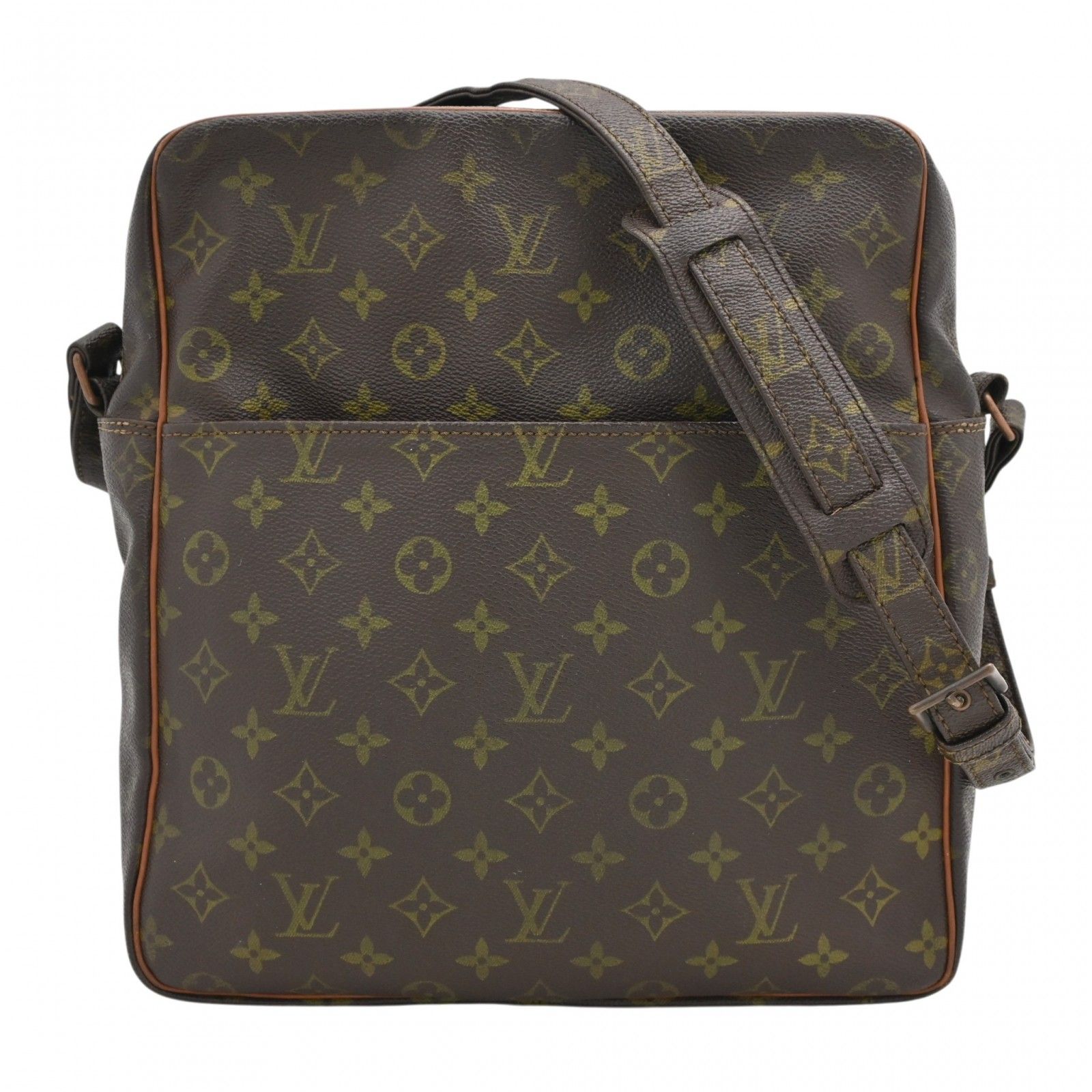 【中古】ルイヴィトン モノグラム マルソー ショルダーバッグ ブラウン Bランク lv1419vf