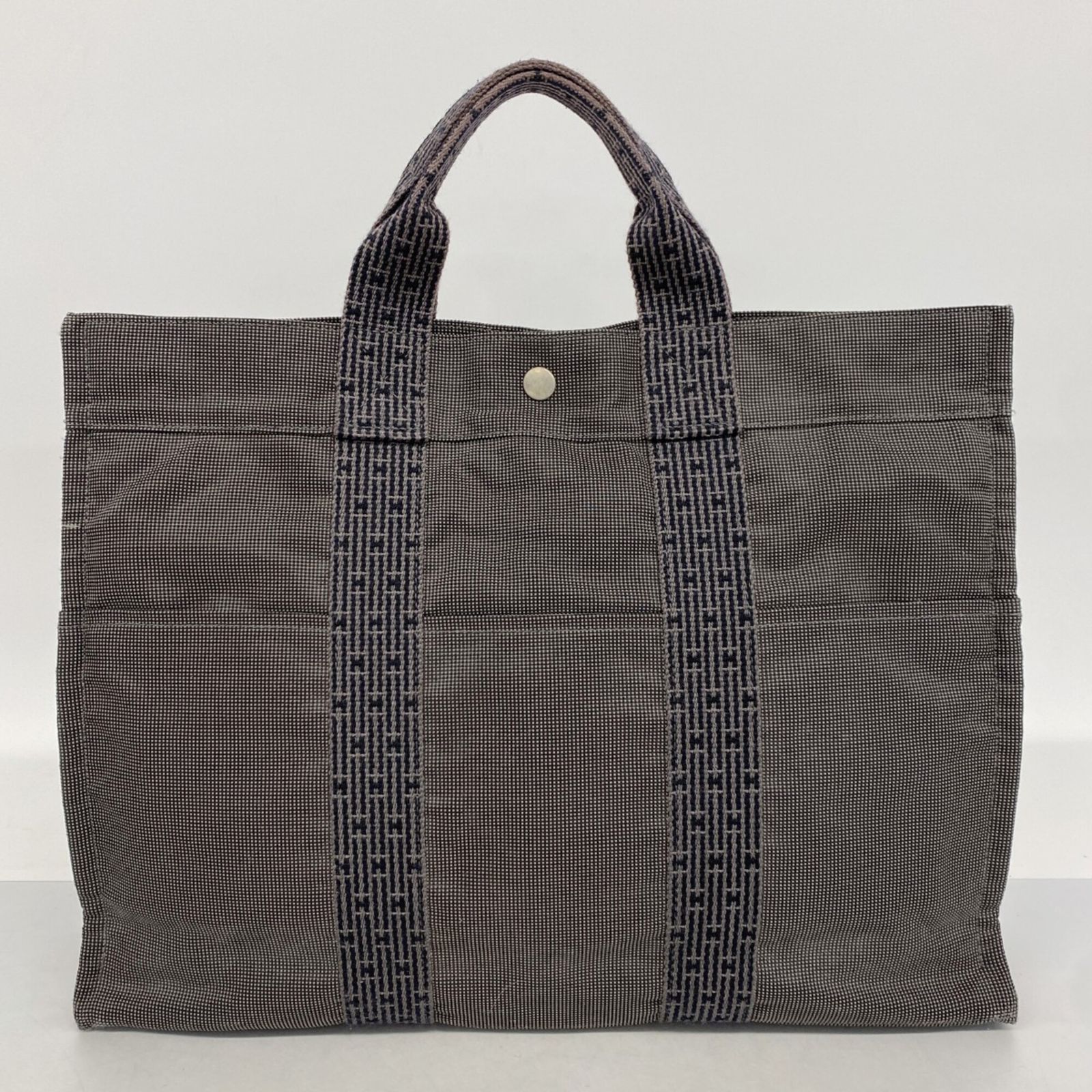 エルメス(Hermes) エルメス トートバッグ エールラインMM キャンバス