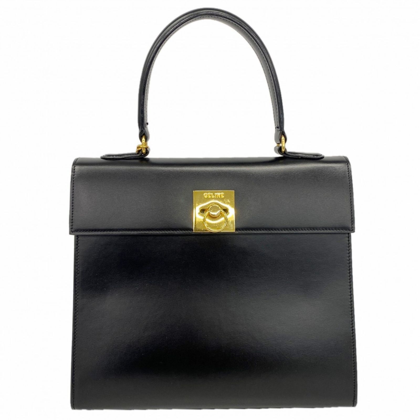 セリーヌ(Celine) セリーヌ ハンドバッグ レザー ブラック レディース