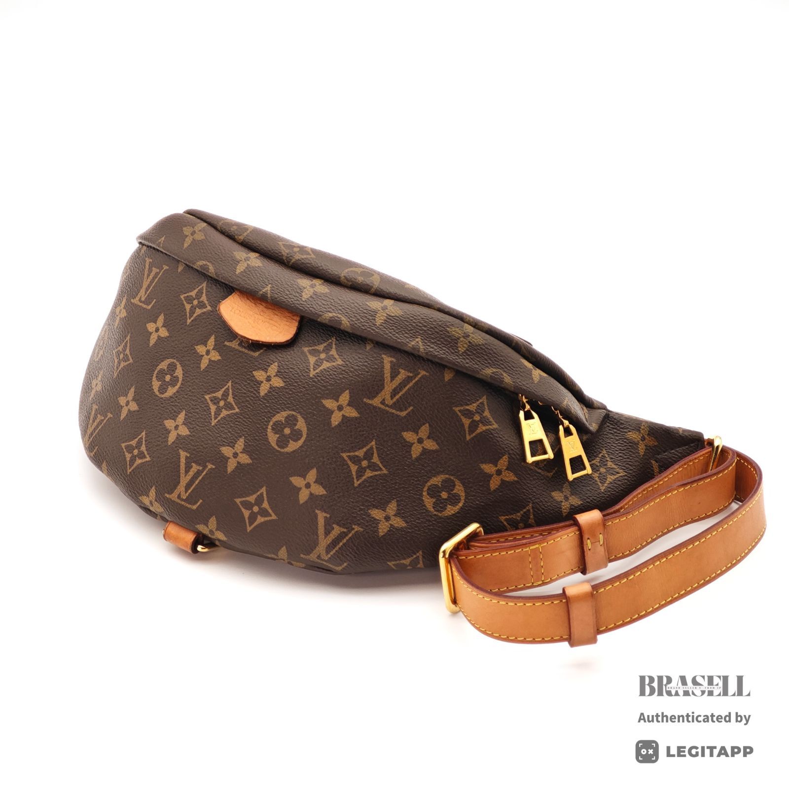 LOUIS VUITTON バムバッグ M43644 バッグ ショルダーバッグ ボディバッグ 小さめ ブラウン レディース メンズ