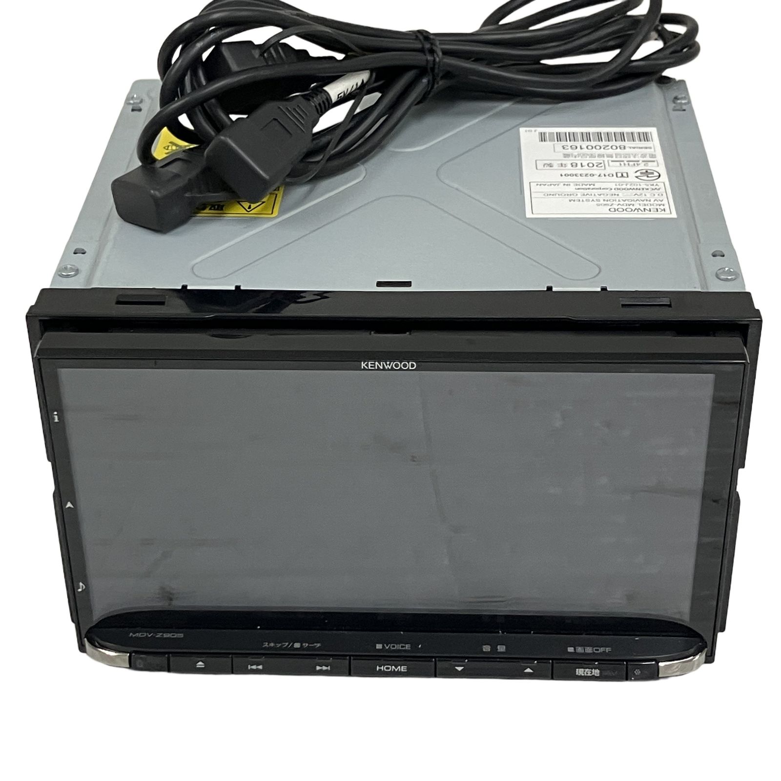 KENWOOD MDV-Z905 メモリーナビ 彩速ナビ Bluetooth ハイレゾ カーナビ ケンウッド 中古O11371322