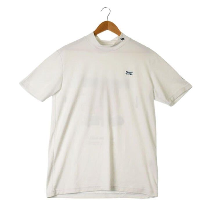 パーリーゲイツ | 6(LL相当) | メンズ 半袖カットソー ホワイト系 春夏【中古】ゴルフウェア