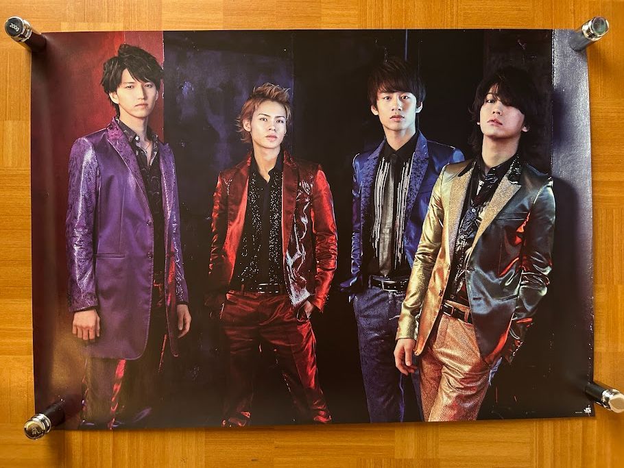 ポスター　KAT-TUN KAT-TUN / KISS KISS KISS 2015 シングル・プロモーション用ポスター