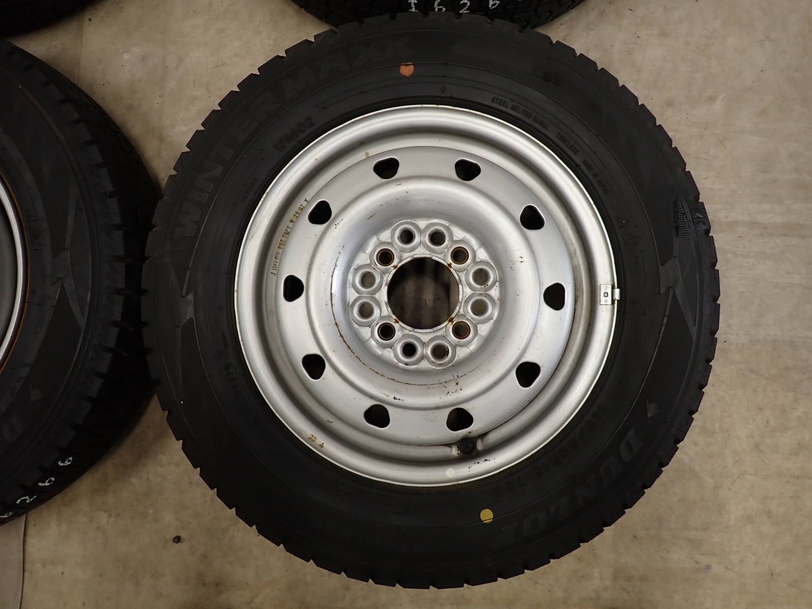 冬4本SET 会社宛 送料無料 145/80R13×4J 75Q ダンロップ WINTER MAXX